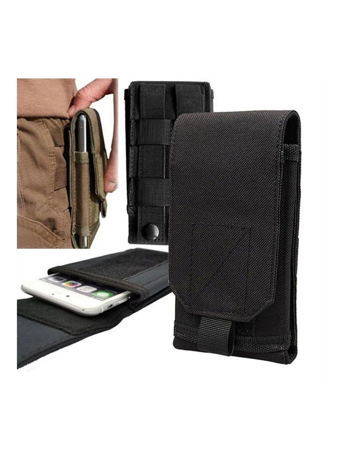 Outdoor Tactical Oxford Cloth Mobile Phone Holder Belt Waist Bag Holster Pouch 0.081kg - Image 2